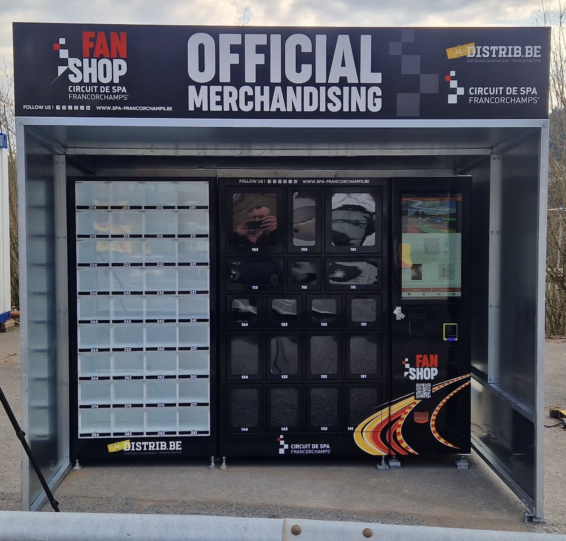 Distributeur Eco Frais Circuit de Spa Francorchamps