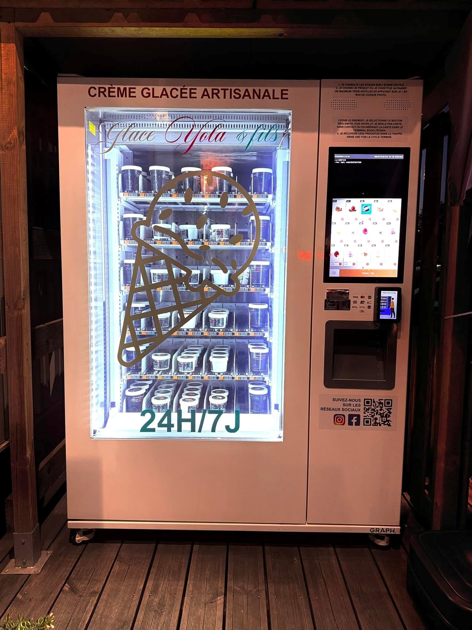 Distributeur Eco Glace