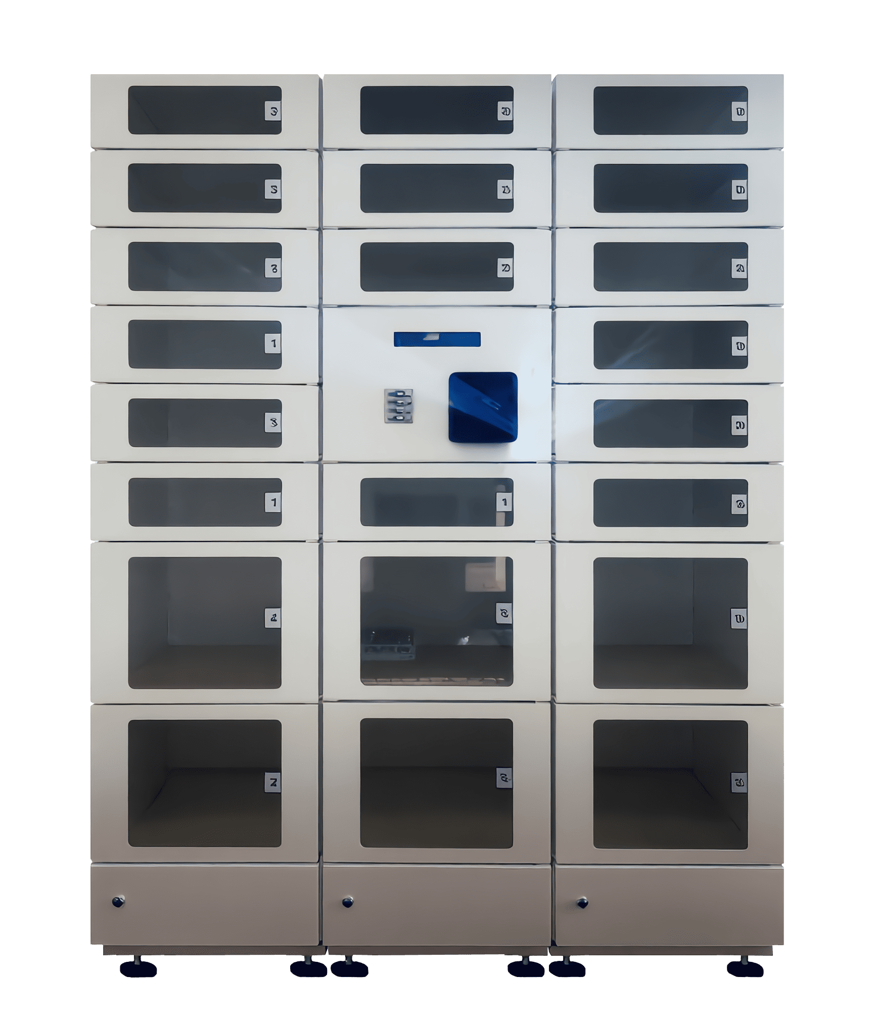 Distributeur Eco Casiers en exploitation